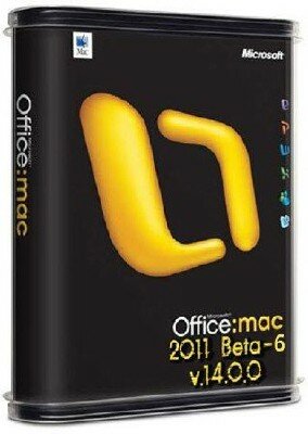 Microsoft Office for Mac 2011 Beta-6 V14.0.0.Build 100802 ENG-WZT